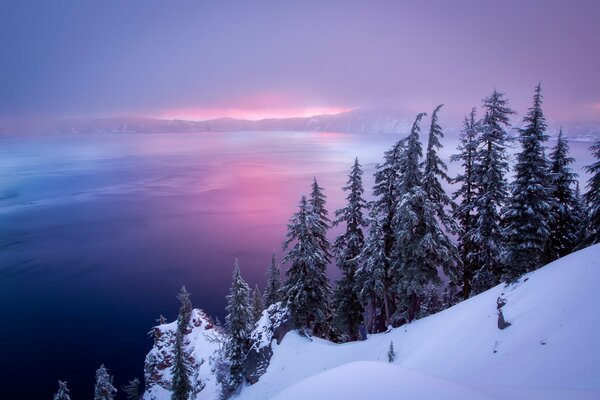 Winter Lake Oregon