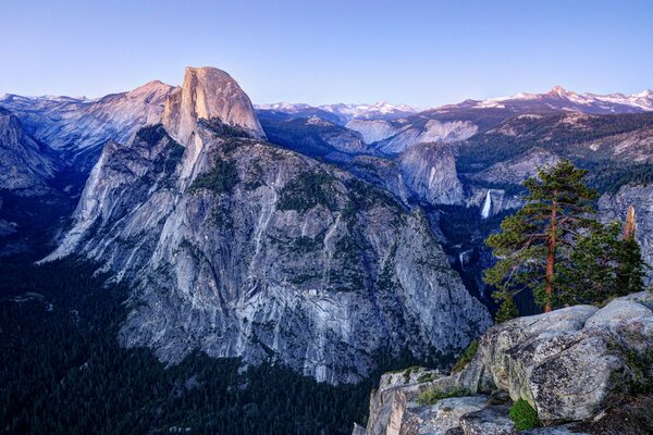 Panorama du parc National de Yosemite