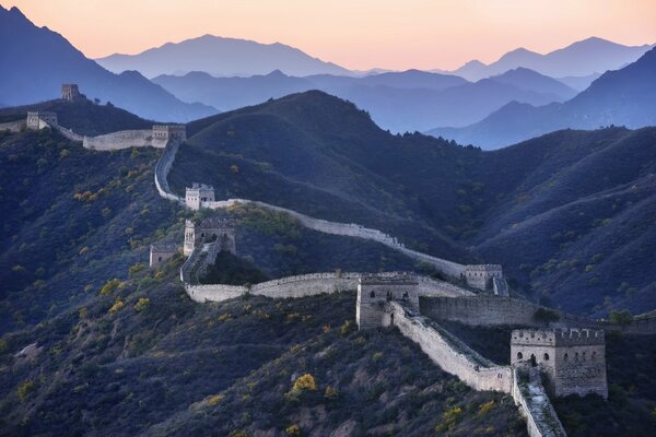 La Grande Muraglia cinese indistruttibile
